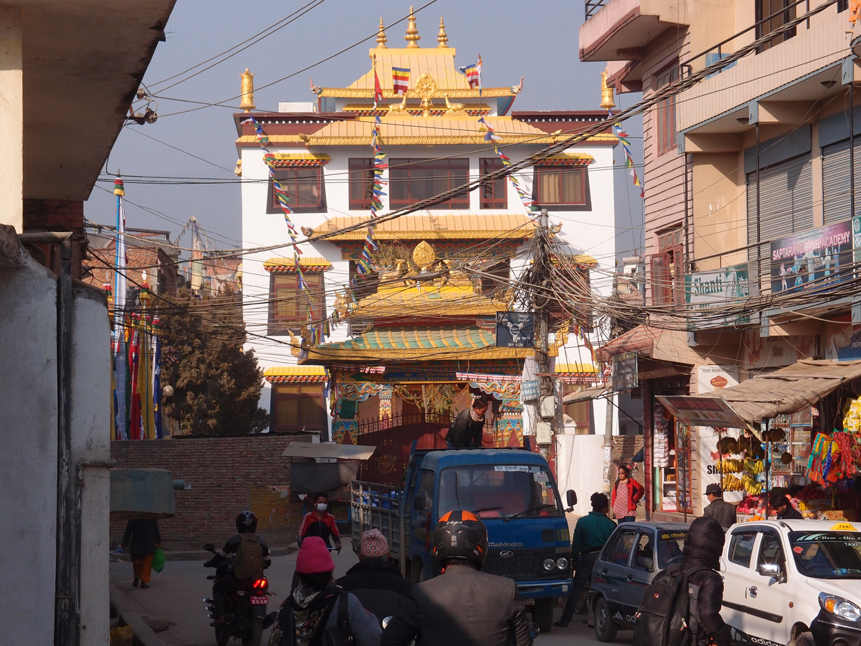 2018-01-17 14 Uhr - Ramhiti Chowk, Boudha (Foto) 